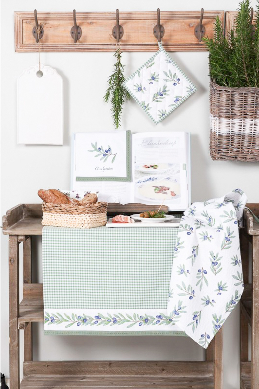 Tovaglia olive 130x180cm