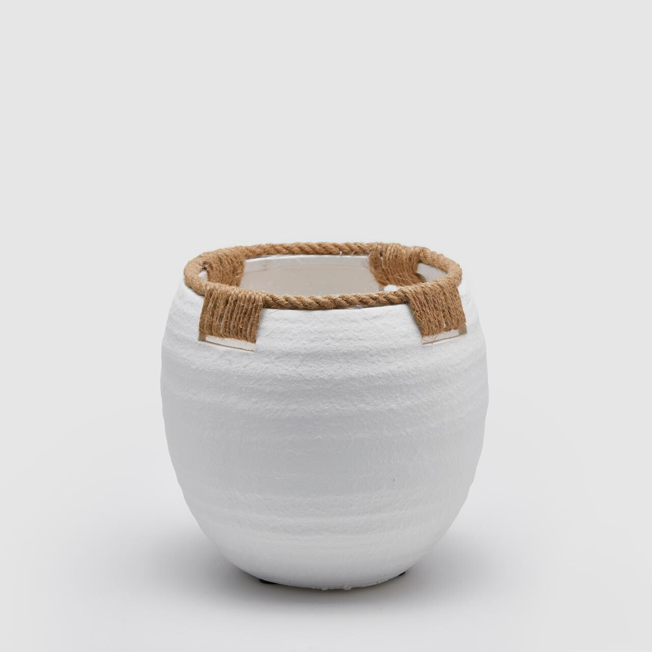 Vaso terracotta corde