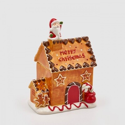 Contenitore casetta Merry Christmas Contenitore casetta Merry Christmas