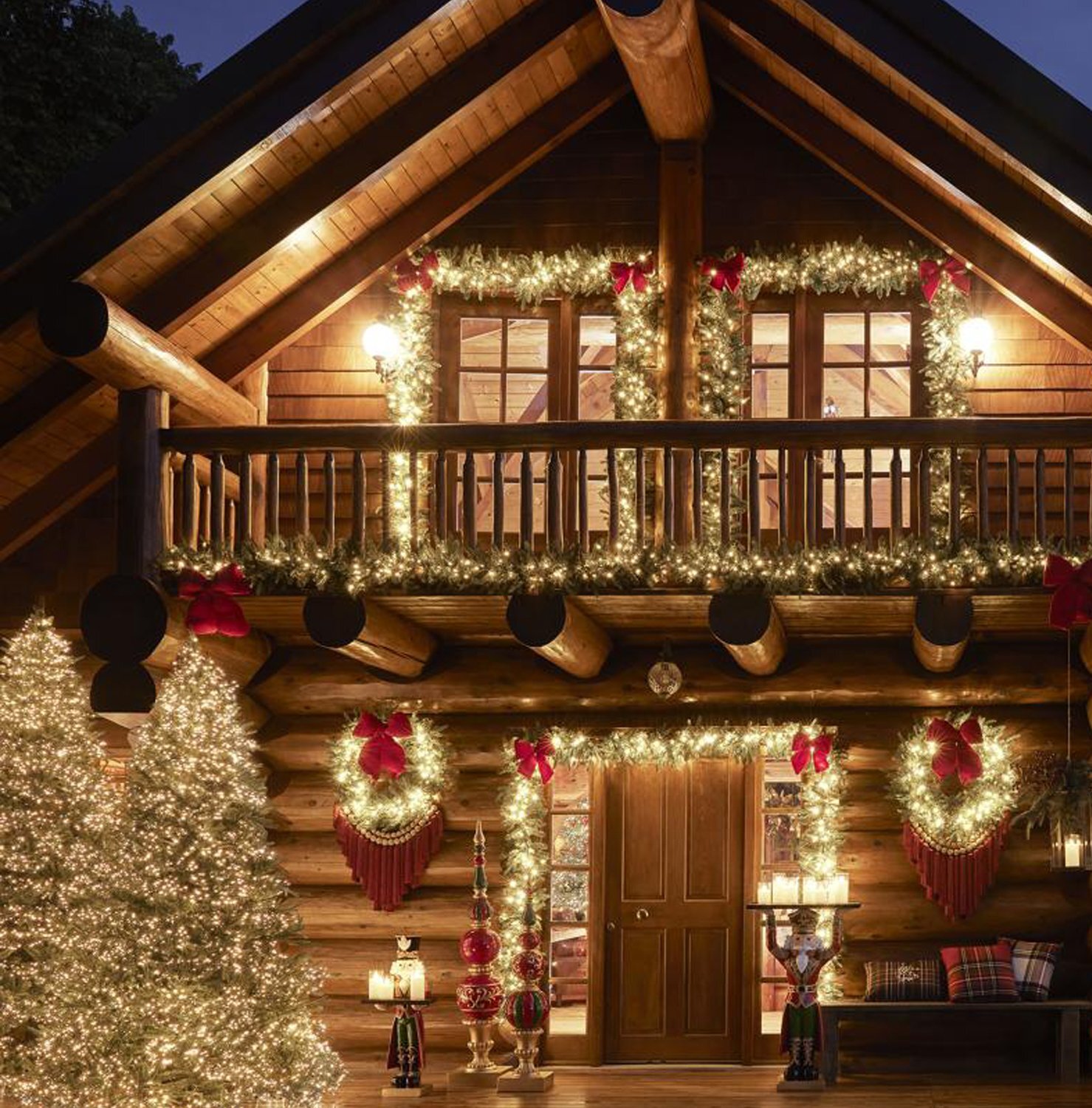 Pino Spark EDG con led h.270cm