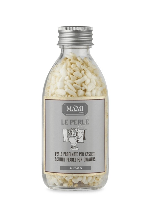 Perle Profumate cassetti Mami Milano Sandalo - In Vetro