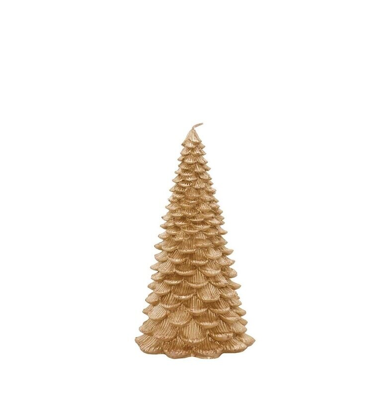 Candela oro albero di natale medium Candela oro albero di natale medium
