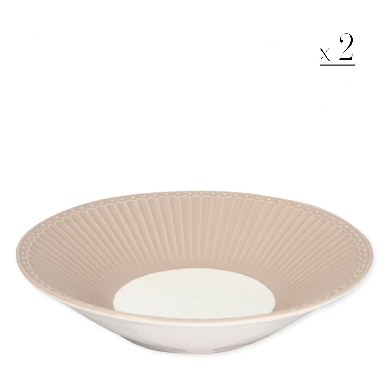 Set 2 piatti pasta Alice