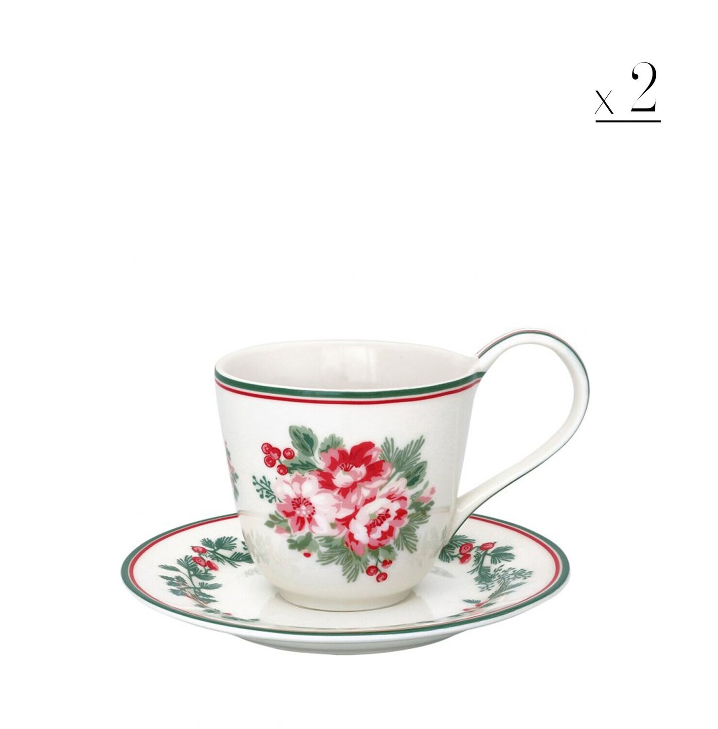 Set 2 tazzine Charline