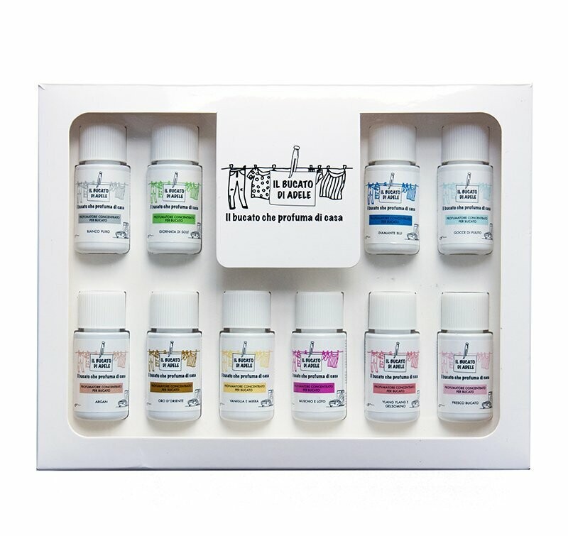 Il bucato di Adele cofanetto 10 fragranze 20ml