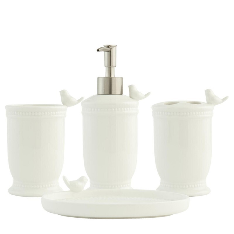 Set bagno uccellino
