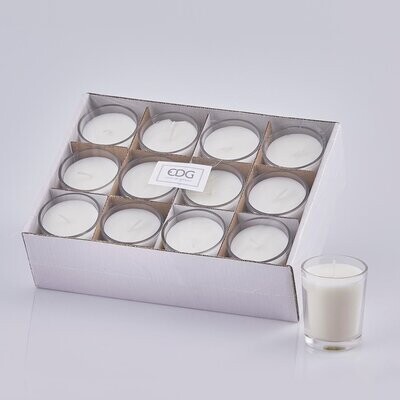Set 12 candele cilindro