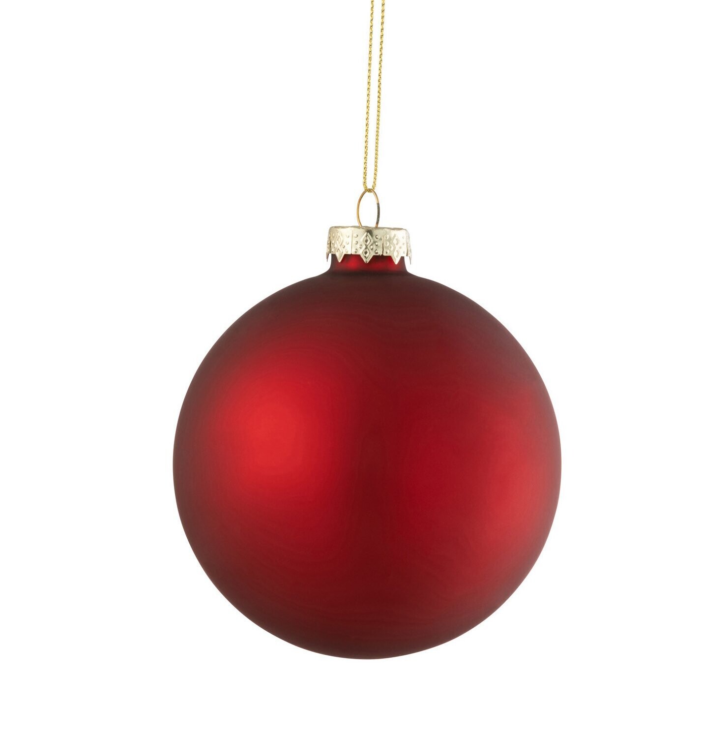 Sfera vetro rossa