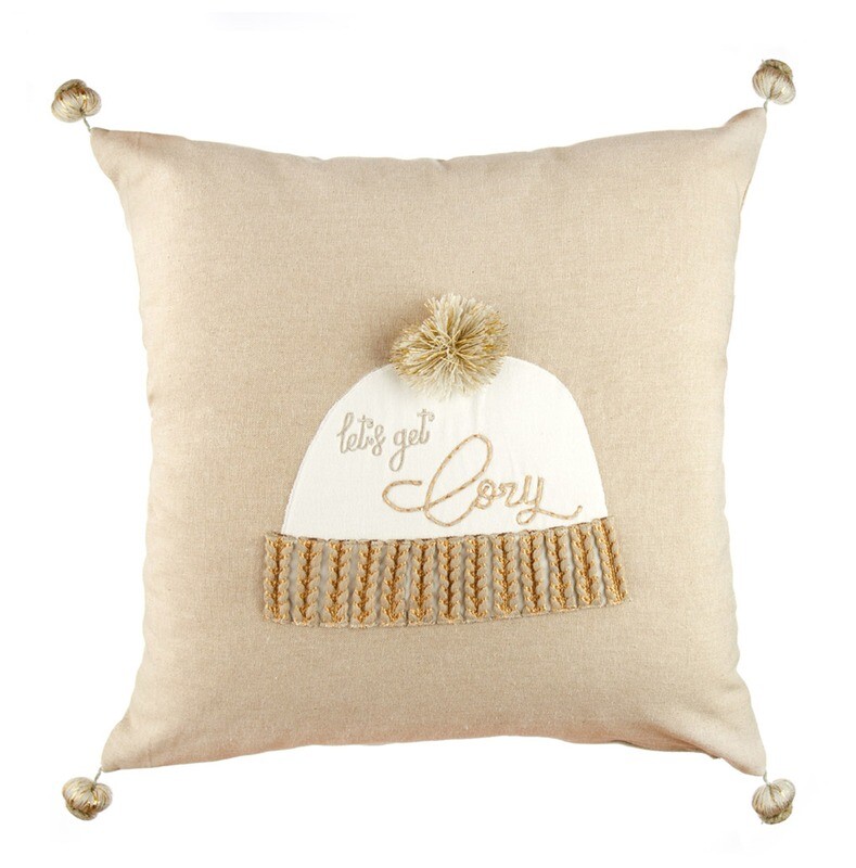 Cuscino Soffici sogni cappello pon pon Cuscino Soffici sogni cappello pon pon