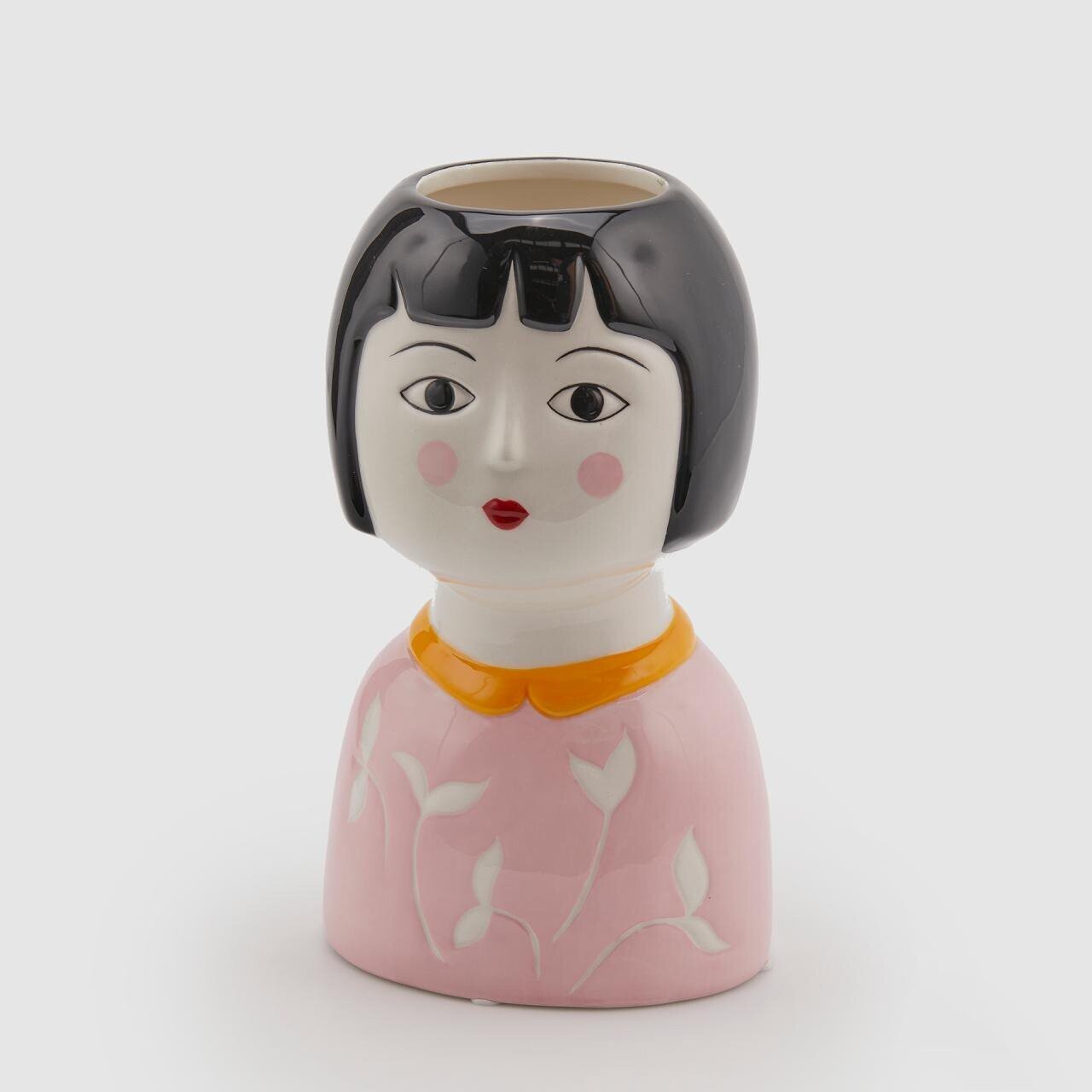 Vaso faccia frangetta