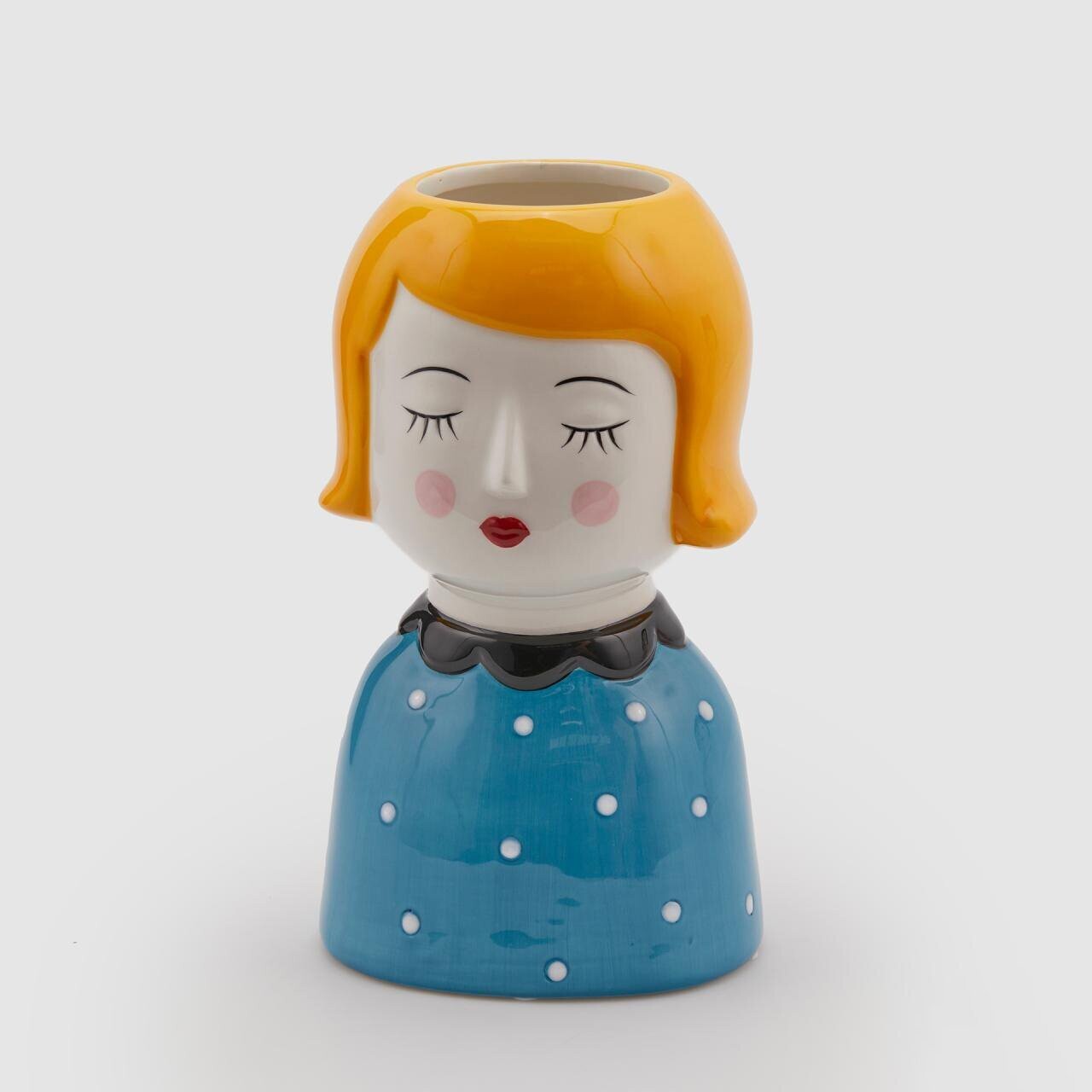 Vaso faccia caschetto