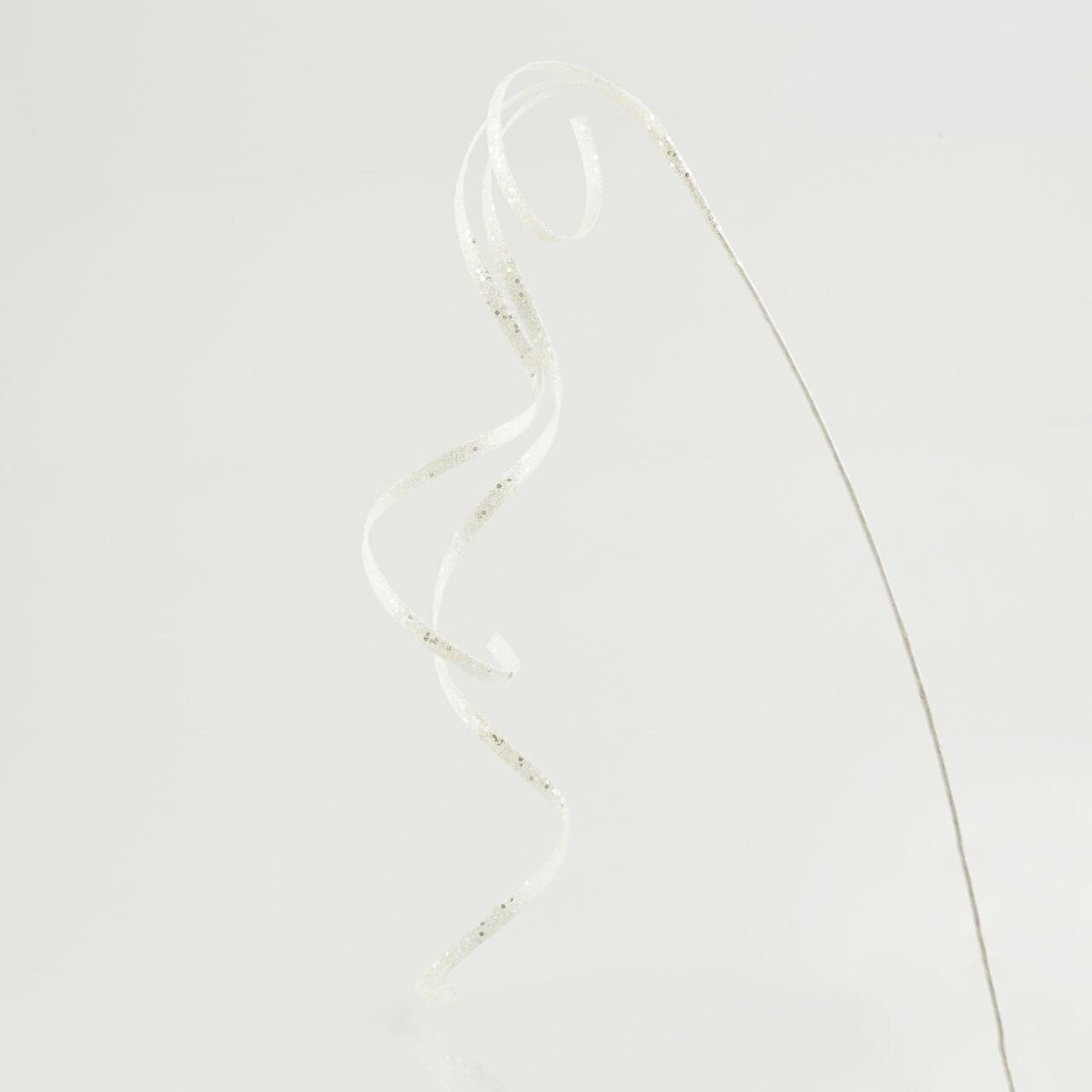 Filante glitter bianco