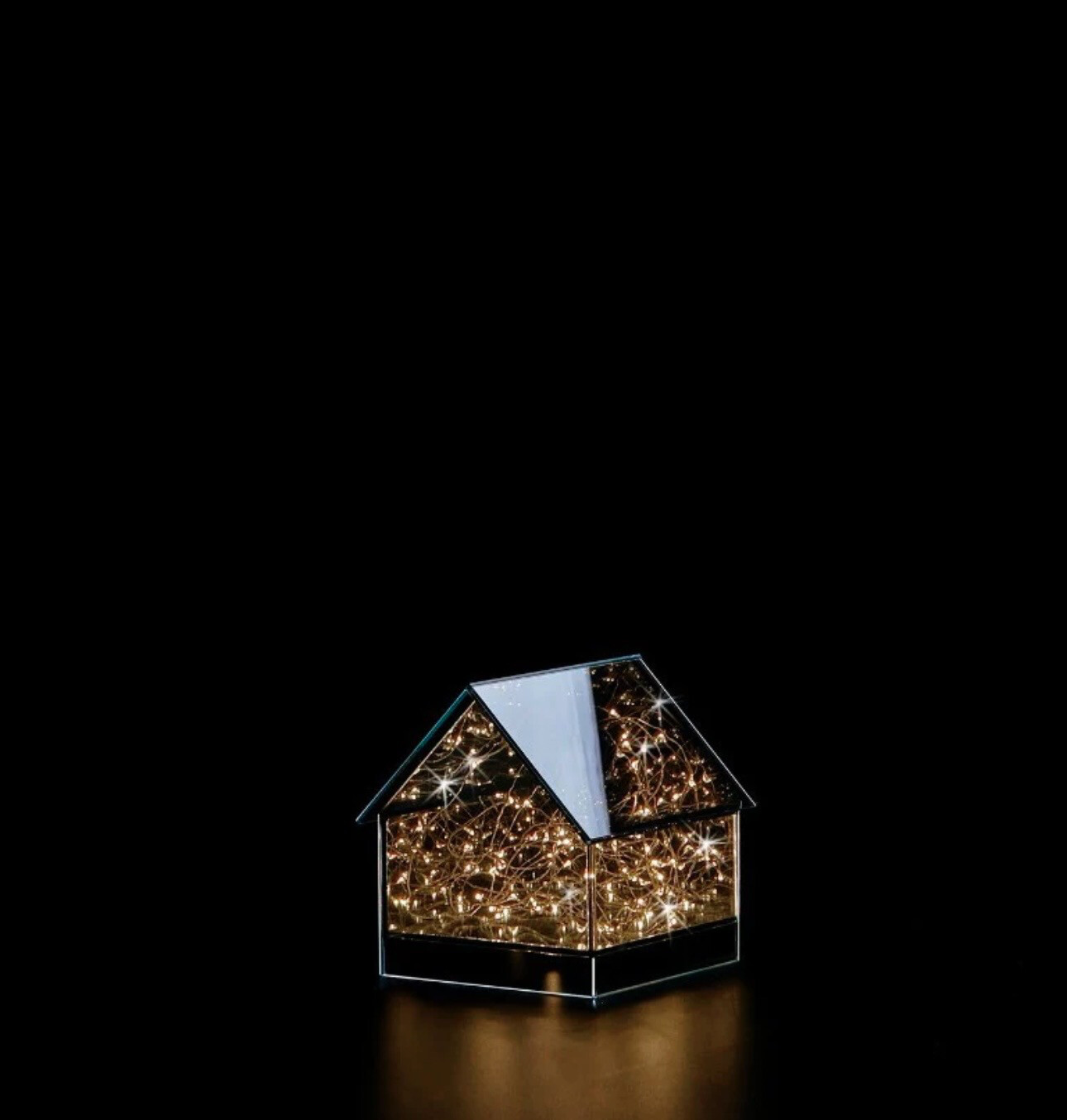 Teca casetta con led