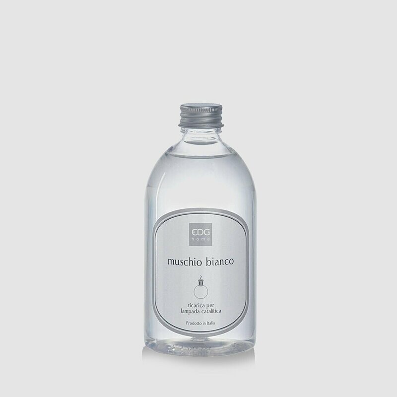 Olio per lampada catalitica EDG 500ml Muschio Bianco