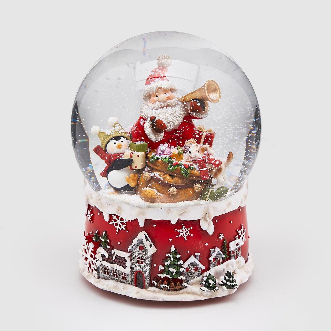 Sfera carillon babbo natale