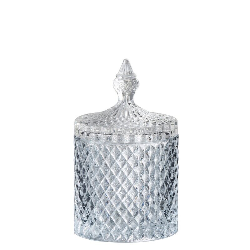 Barattolo rombi arabesque