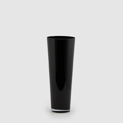 Vaso in vetro nero h.50cm