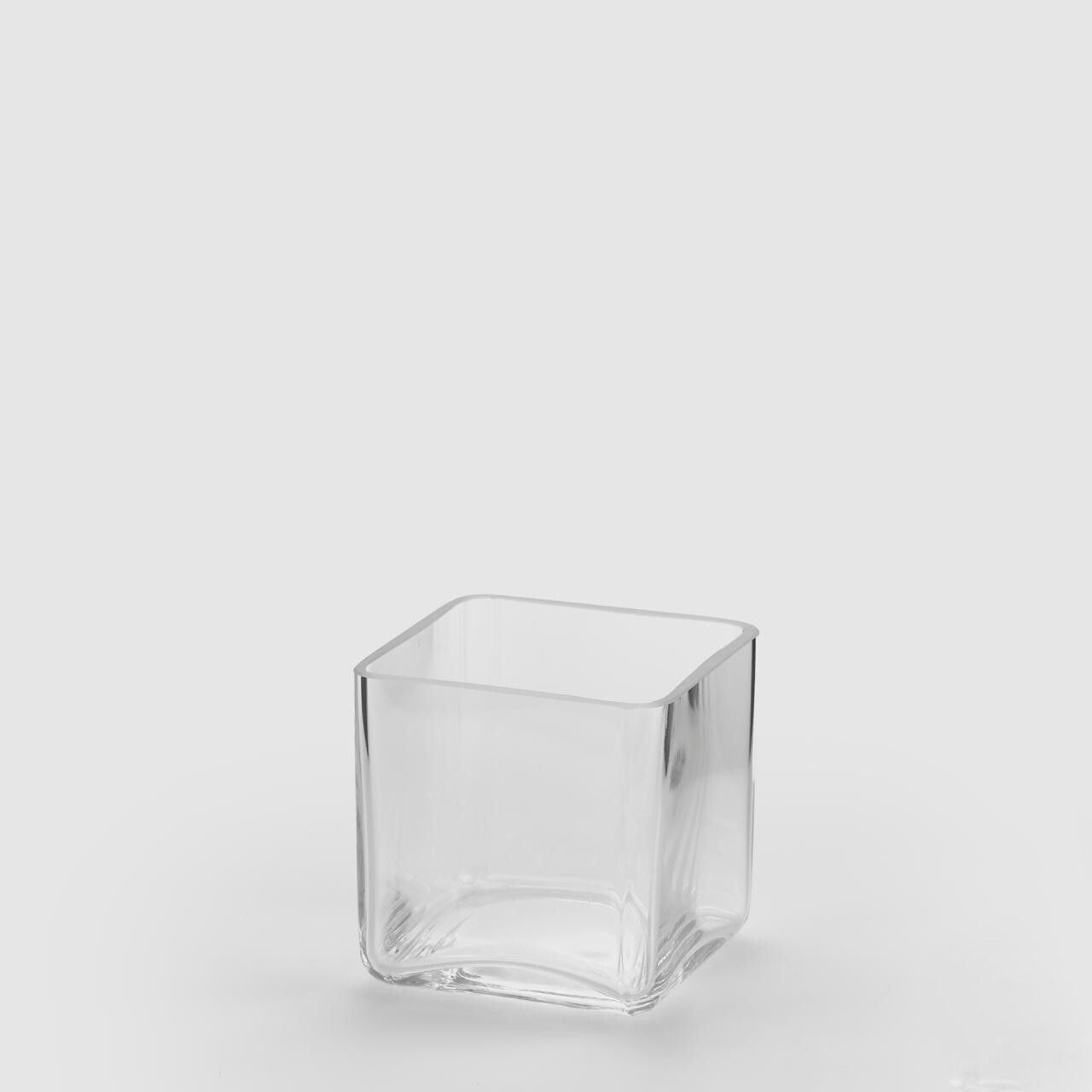 Vaso cubo vetro 10x10cm
