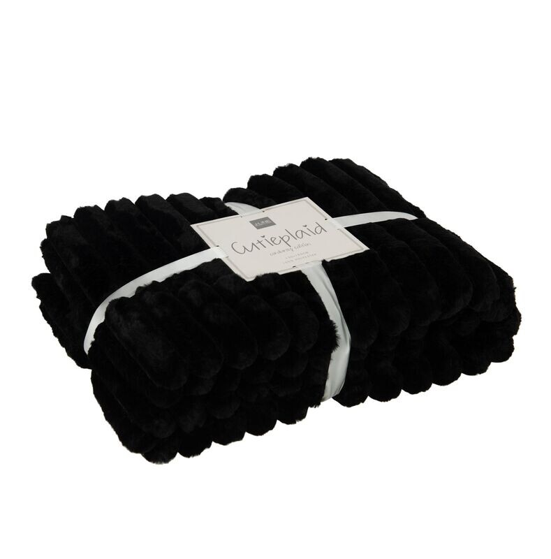 Plaid corduroy nero