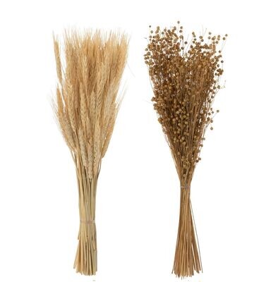 Mazzo lino e grano