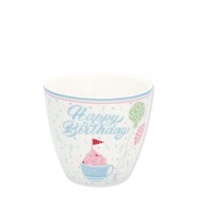 Latte cup Alma happy birthday
