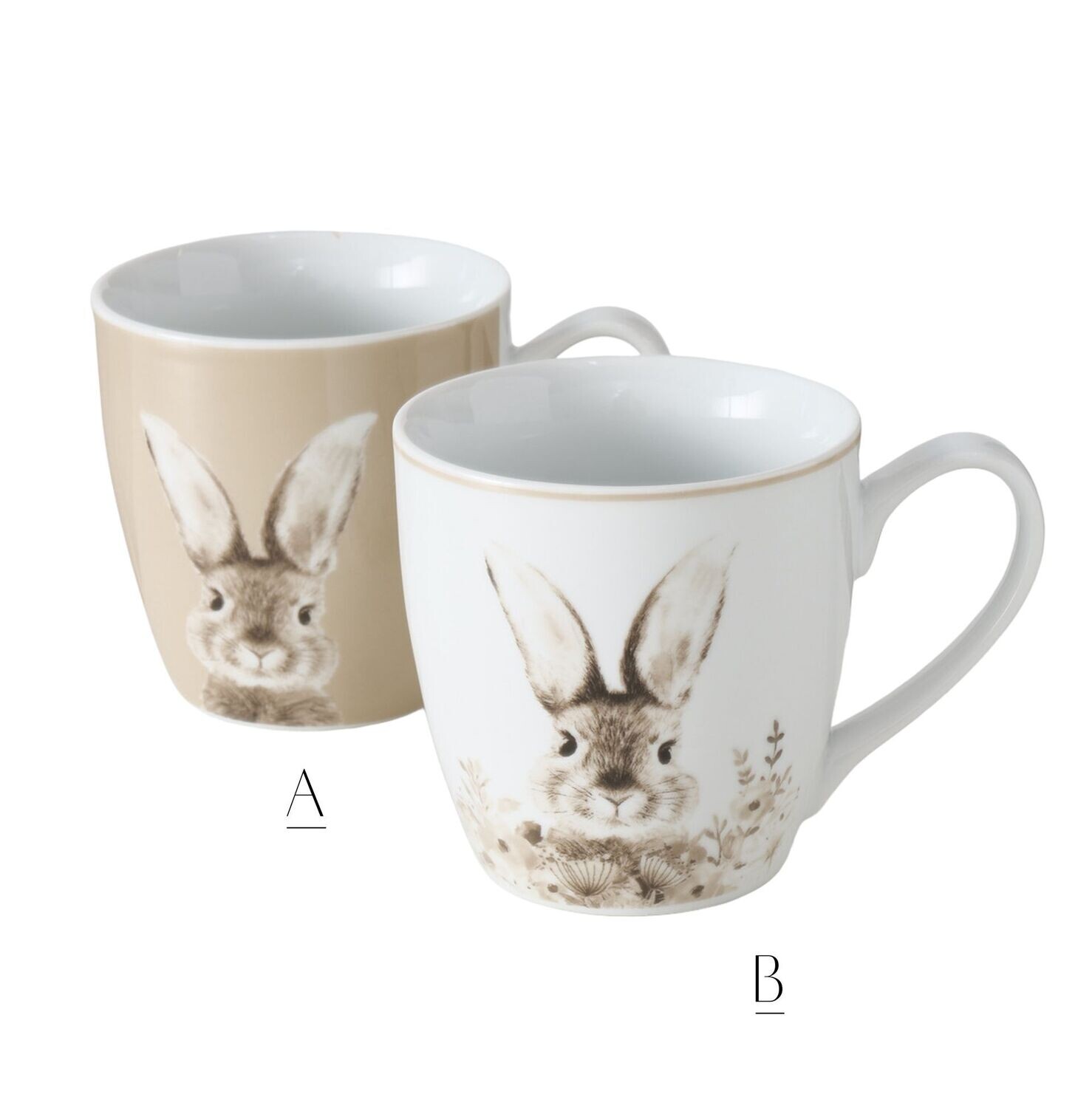Tazza coniglietto, Variante: A.
