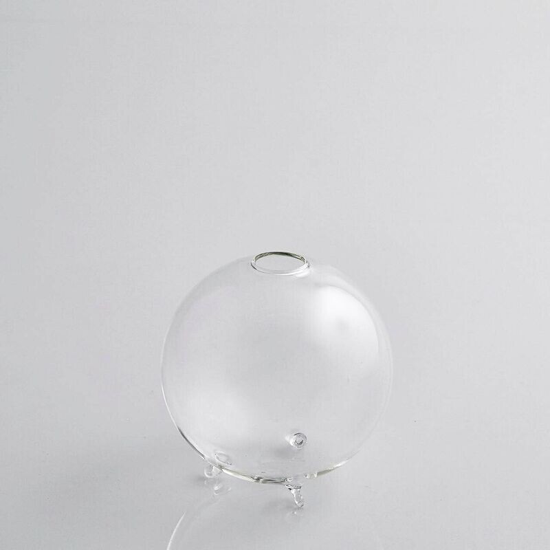 Vaso sfera in vetro