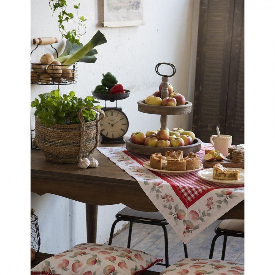 Tovaglia mele 100x100cm