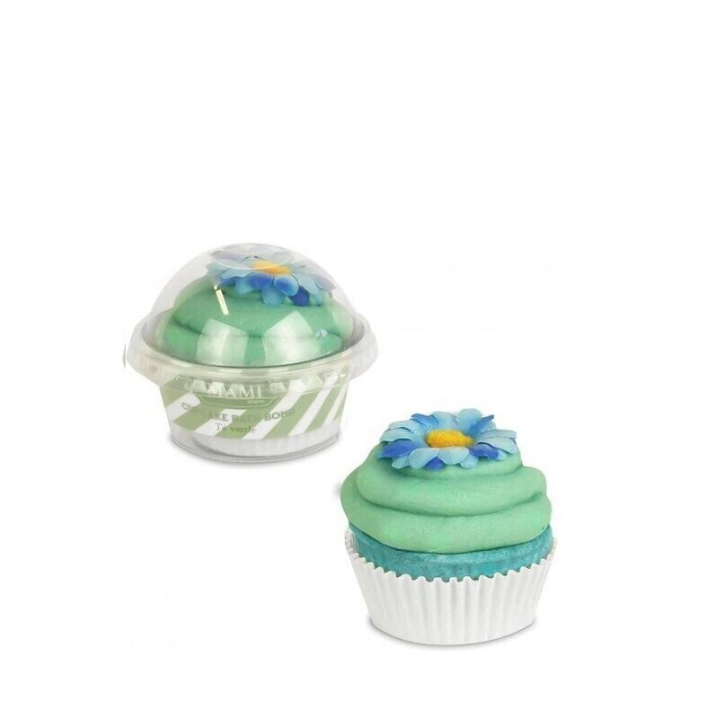 Bath bomb cup cake Mami Milano te verde Bath bomb cup cake Mami Milano te verde