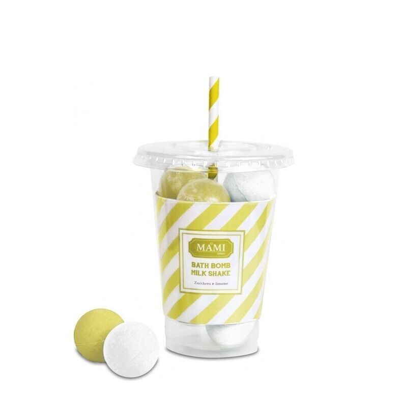 Bath bomb milkshake zucchero & Limone Bath bomb milkshake zucchero & Limone