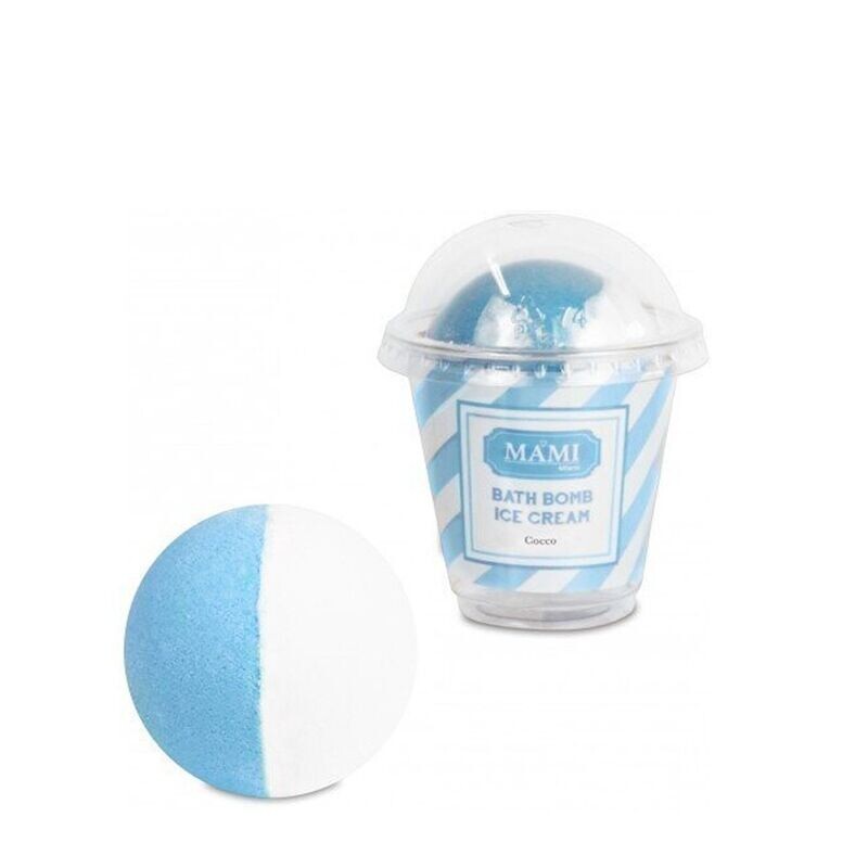 Bath bomb gelato Mami Milano cocco Bath bomb gelato Mami Milano cocco