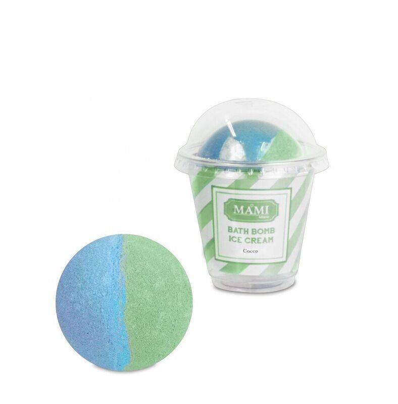 Bath bomb gelato Mami Milano te verde Bath bomb gelato Mami Milano te verde