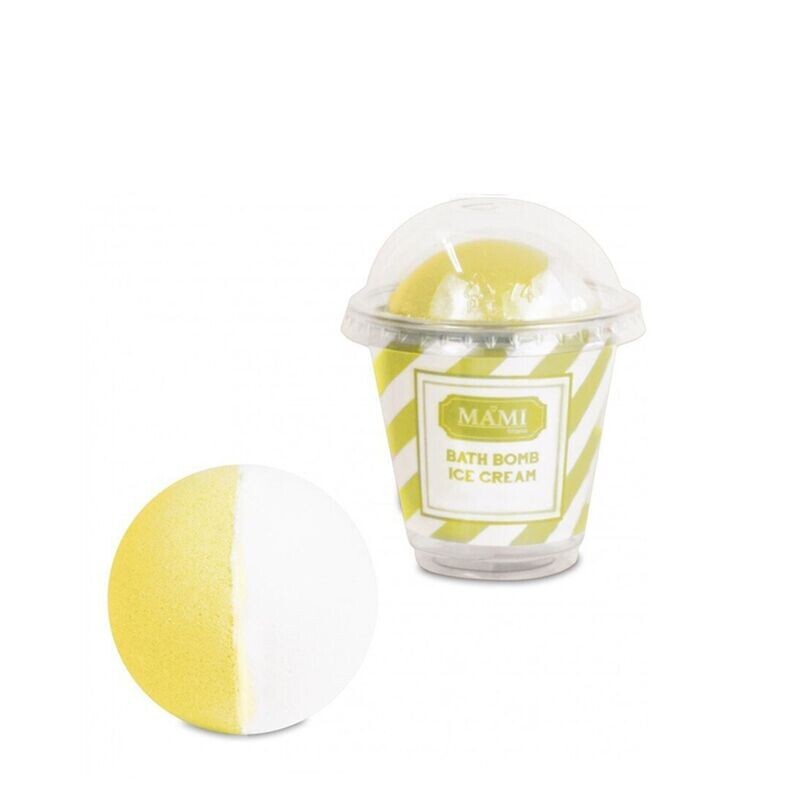 Bath bomb Mami Milano gelato zucchero & limone Bath bomb Mami Milano gelato zucchero & limone