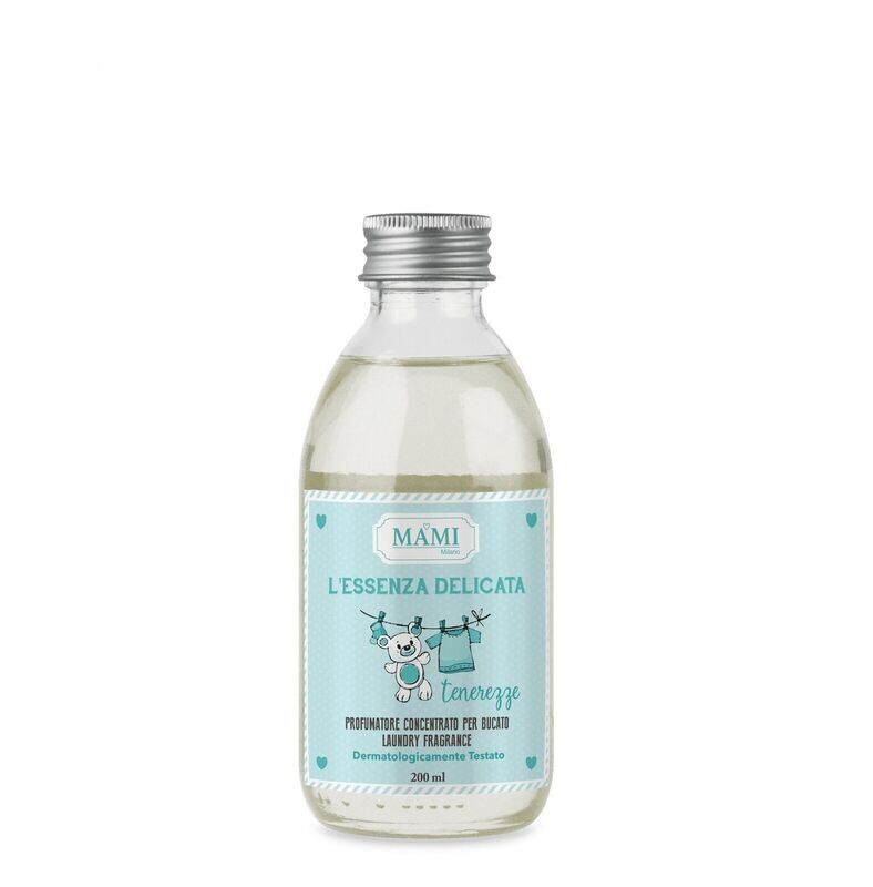 Essenza bucato Mami Milano Baby Delicato 200ml Tenerezze - In Vetro