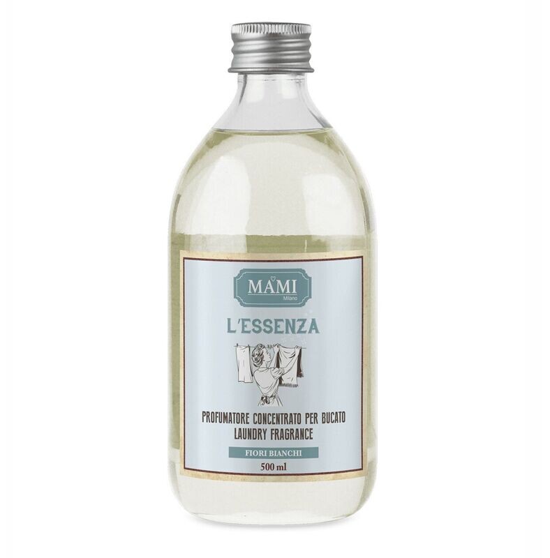 Essenza bucato Mami Milano 500ml Fiori Bianchi - In Vetro