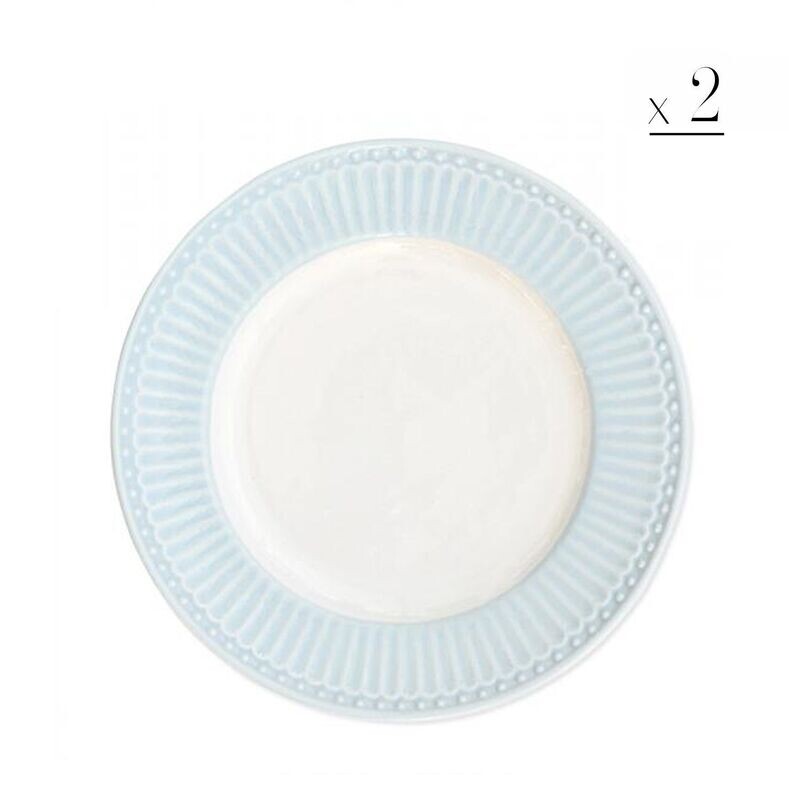 Set 2 piatti dessert Alice