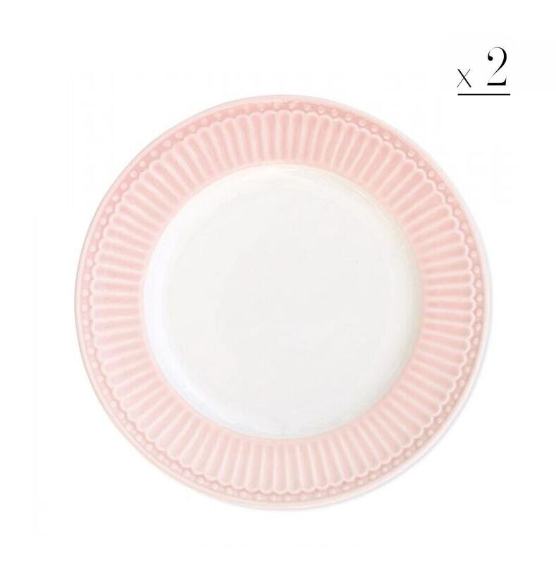 Set 2 piatti dessert Alice