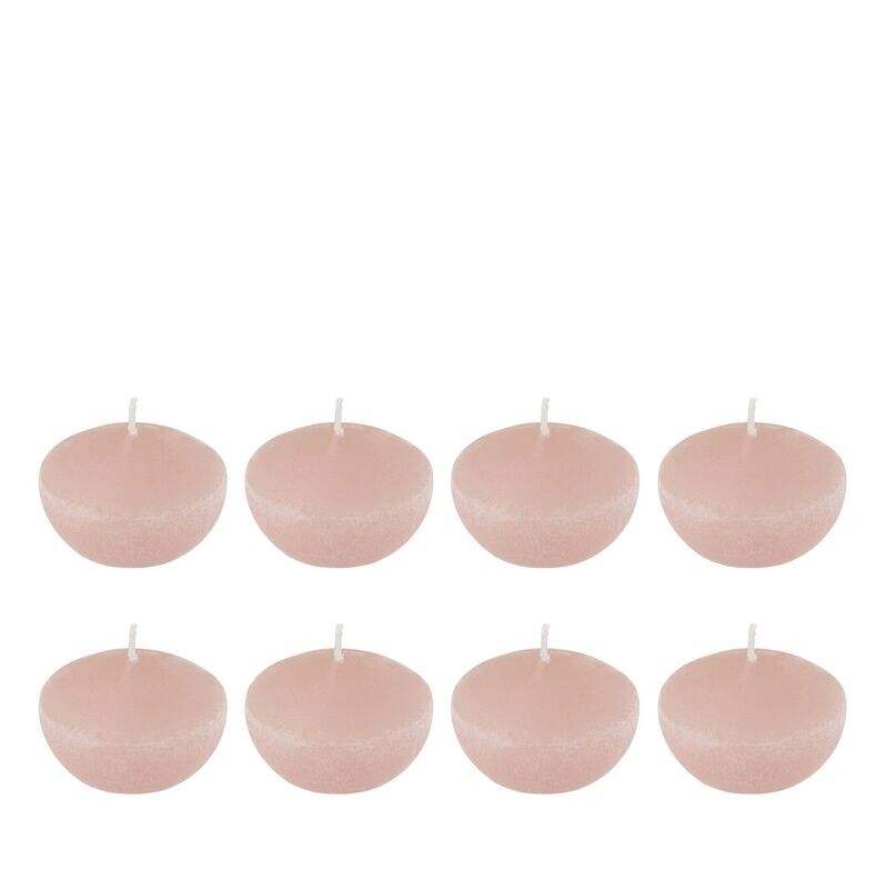 Set 8 candele galleggianti