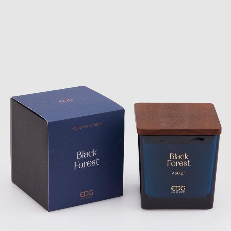 Candela con tappo legno Black Forest