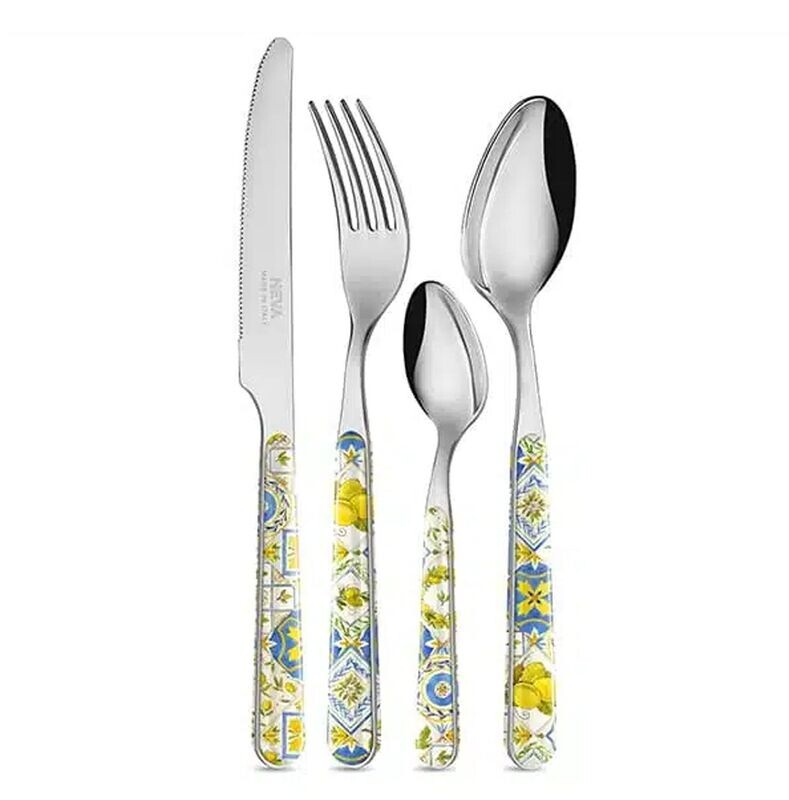 Set 24 posate maicolica