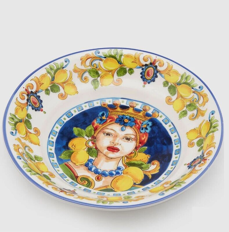 Piatto servizio Caltagirone