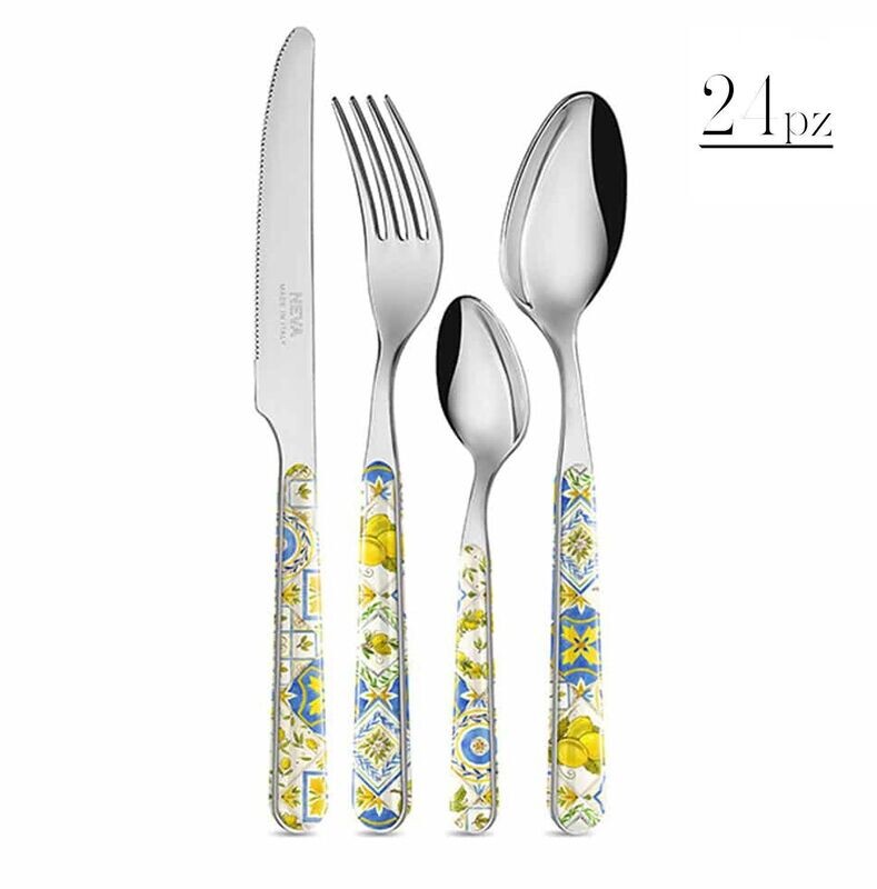 Set 24 posate Amalfi