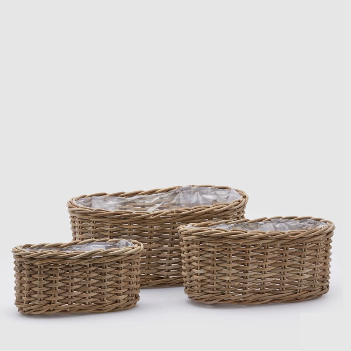 Cesto rattan ovale