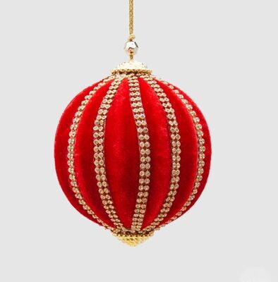 Sfera spicchi velluto