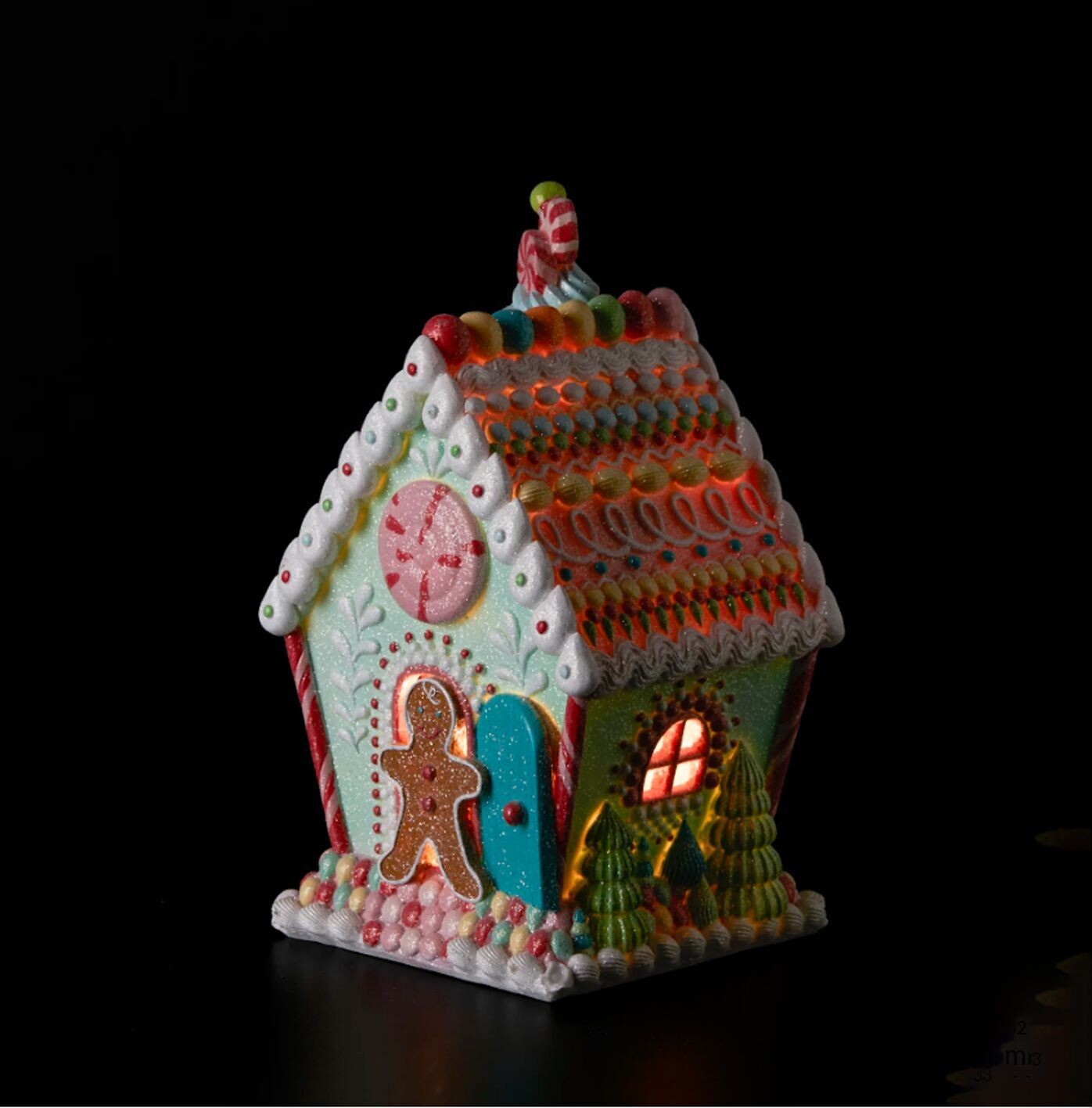 Casa marzapane con led