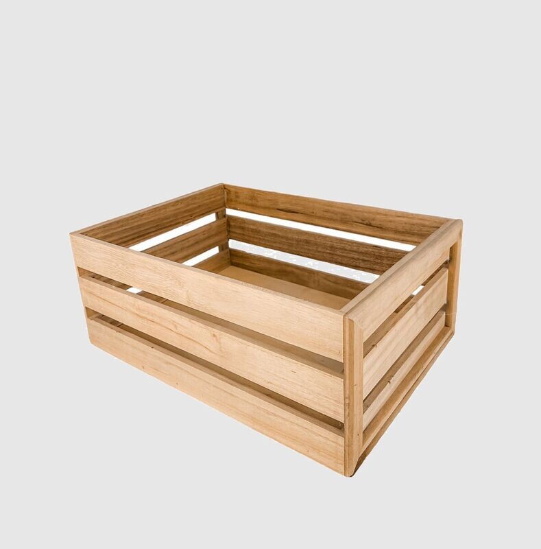 Cassetta rettangolare in legno