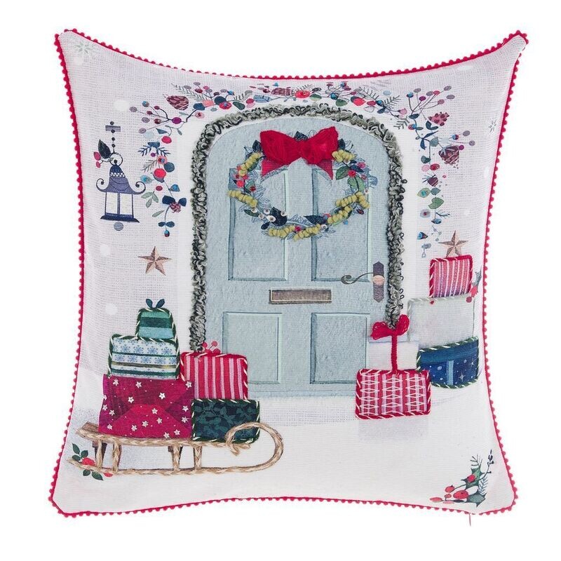 Cuscino velluto di Natale