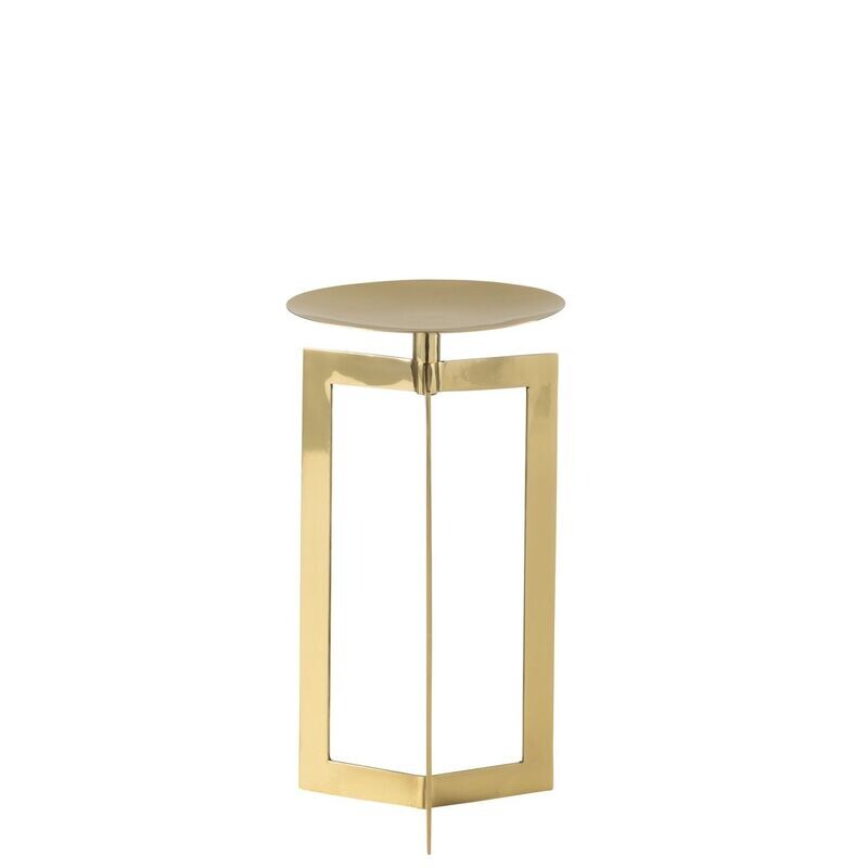 Portacandela oro