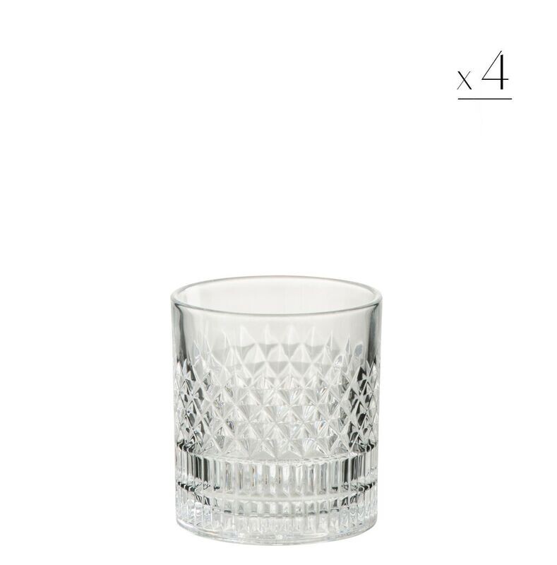 Set 4 bicchieri whisky