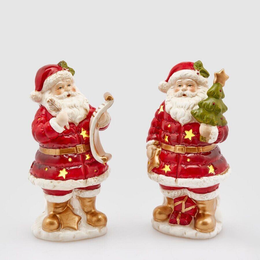 Babbo natale con led